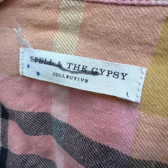 Spell Plaid Shirt Jacket - Picture 4 of 6